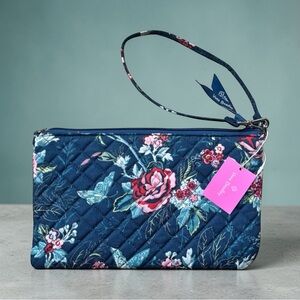 NWT Vera Bradley RFID Convertible Wristlet in Rose Toile, MSRP $48